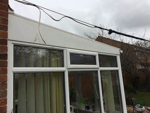 03 Replacement Conservatory Roof Somerset Before
