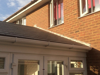 Replacement gable end conservatory roof dorset 4