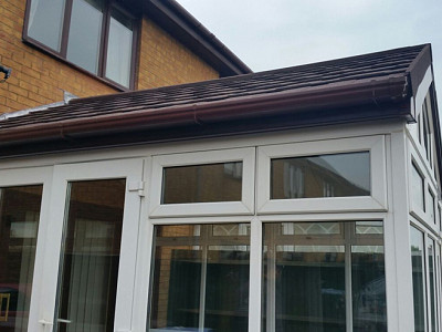 Replacement gable end conservatory roof dorset 7